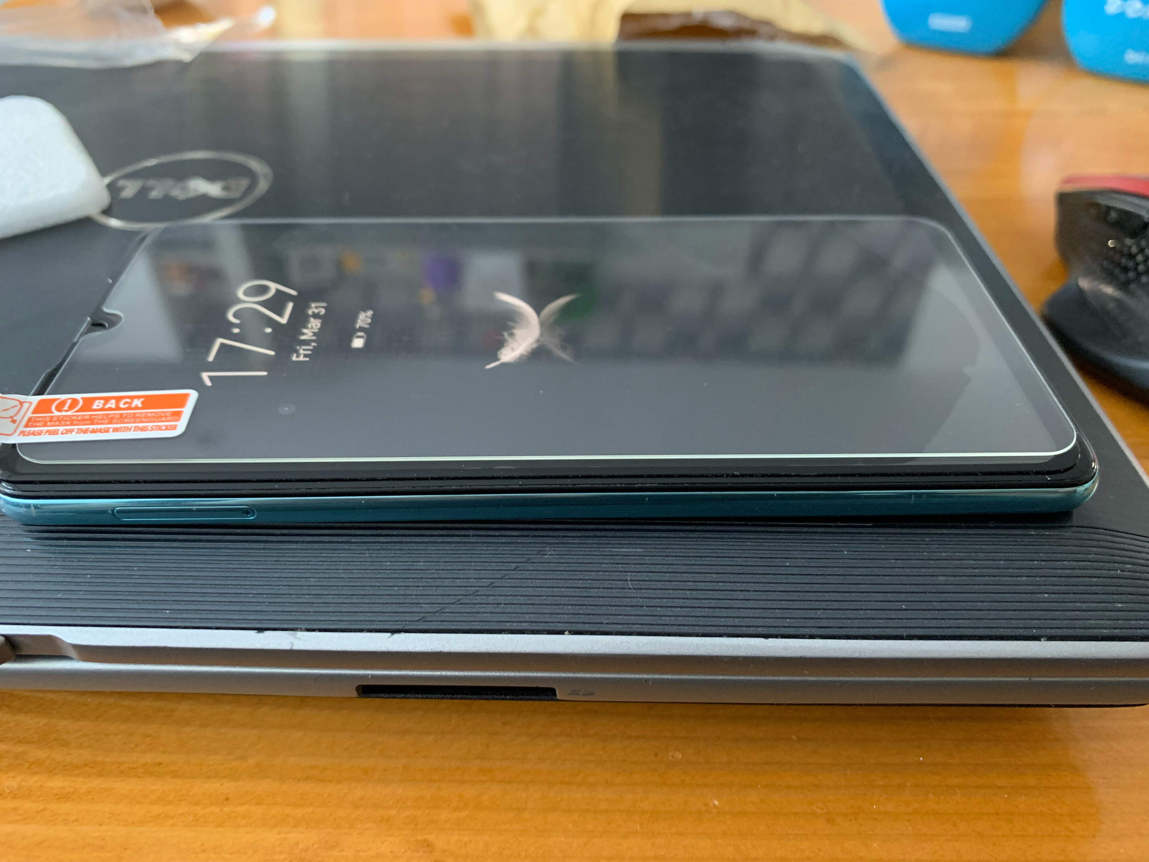Folie sticla compatibila cu Huawei P30, 0.33mm, 9H, 2.5D, Transparent