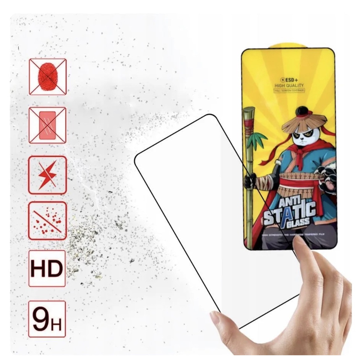 Folie Protectie Sticla Securizata Compatibila Honor Magic 8 Lite Panda ESD+ Anti-Static Premium
