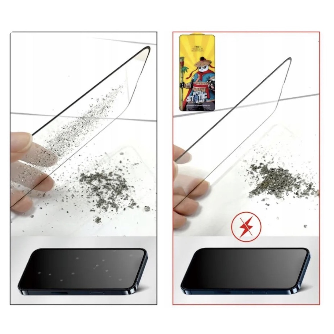 Folie Protectie Sticla Securizata Compatibila Honor Magic 8 Lite Panda ESD+ Anti-Static Premium