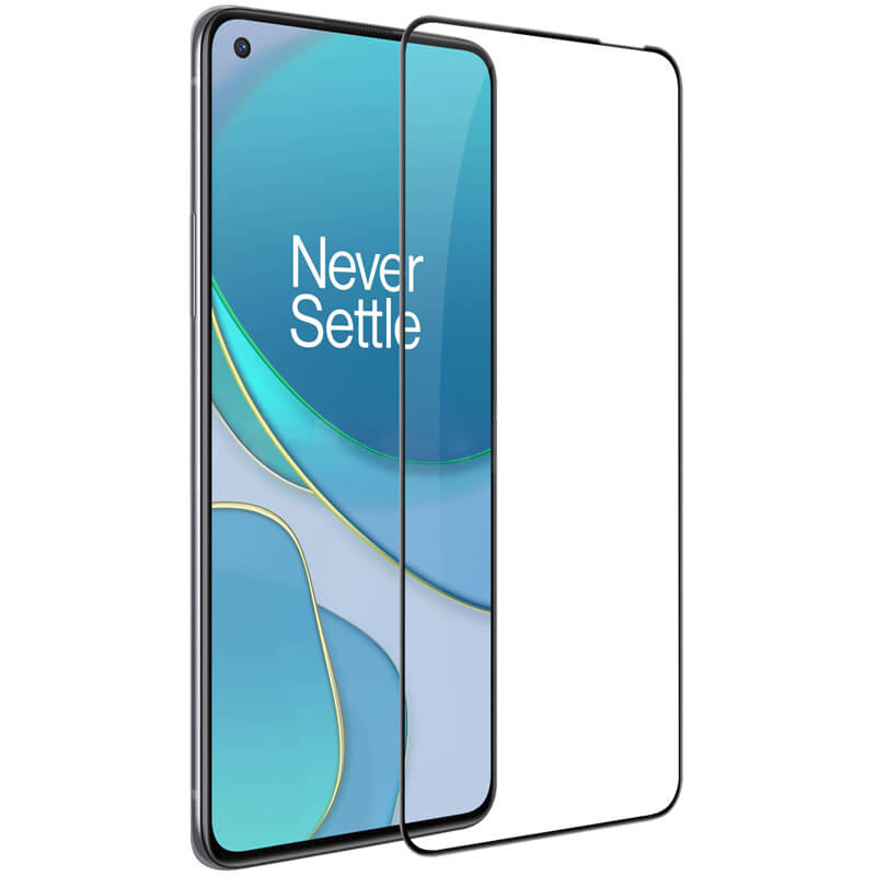 Folie Sticla Tech Armor pentru OnePlus 8T, Full Glue, Full Cover, Negru