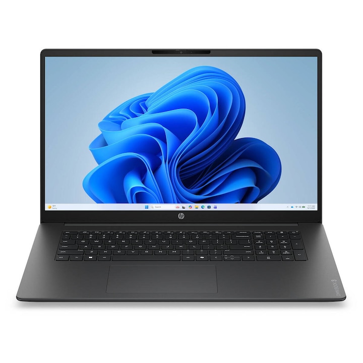 Laptop HP OmniBook 3 FHD 17.3 inch Intel Core 5 120U 16GB 512GB SSD Windows 11 Home Mica Silver