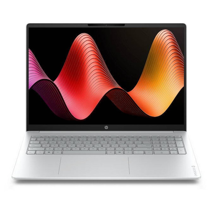 Laptop HP OmniBook 3 OLED 2K Intel Core 9 285H 24GB 512GB SSD Windows 11 Home Silver