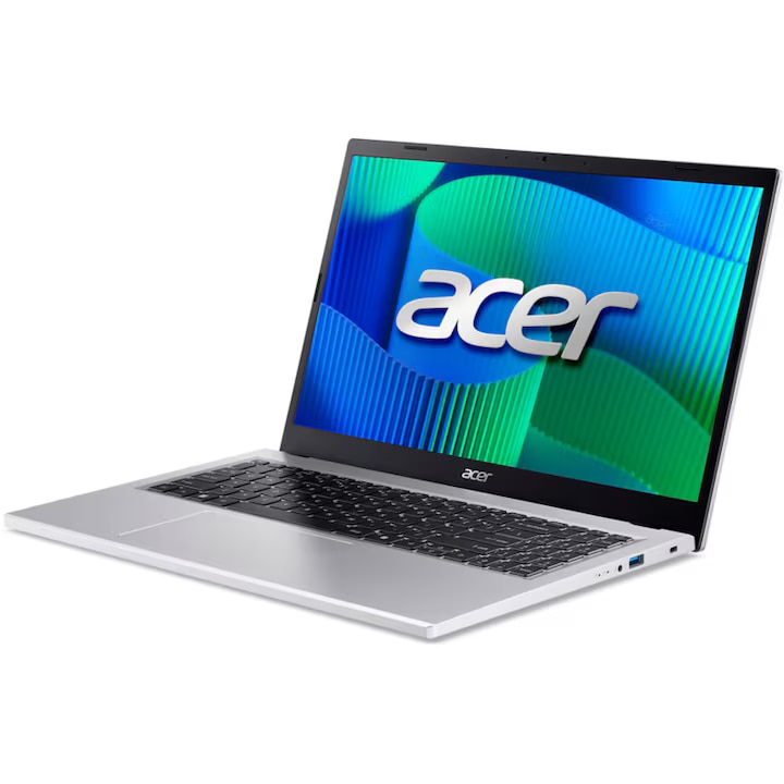 Laptop Acer Extensa 15 EX215-57-51XH cu procesor Intel® Core™ i5-13420H pana la 4.6 GHz, 15.6", Full HD, IPS, 16 GB DDR5 RAM, 512 GB SSD, Intel® UHD Graphics, Windows 11 Pro, Pure Silver