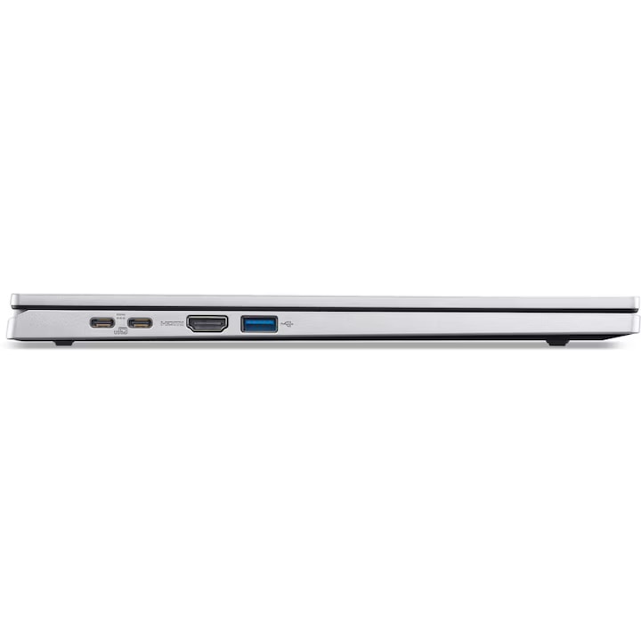 Laptop Acer Extensa 15 EX215-57-51XH cu procesor Intel® Core™ i5-13420H pana la 4.6 GHz, 15.6", Full HD, IPS, 16 GB DDR5 RAM, 512 GB SSD, Intel® UHD Graphics, Windows 11 Pro, Pure Silver