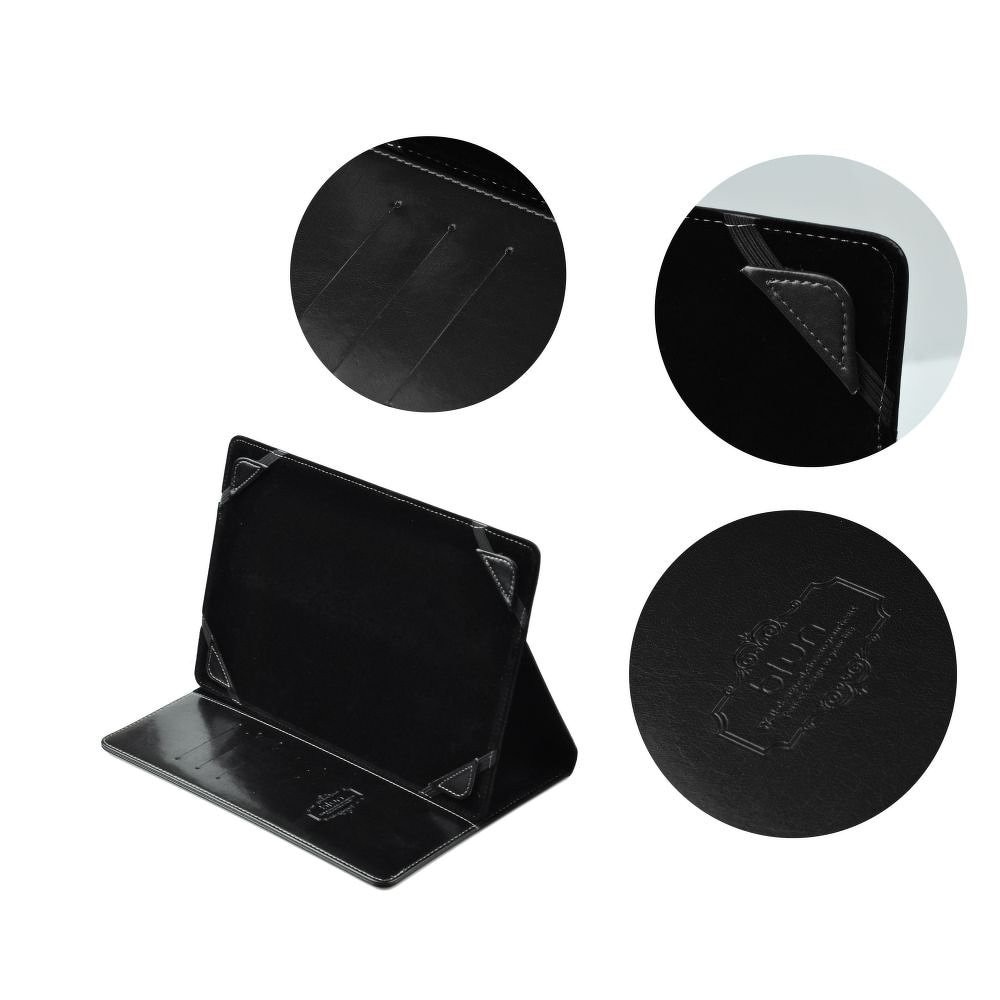 Husa UNIVERSALA BLUN pentru tablete de 8 INCH (GALAXY TAB 8 Inch). Negru
