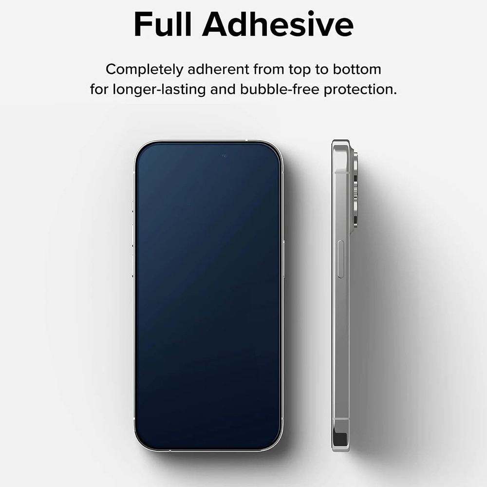 Protector de sticla Ringke pentru iPhone 15 Pro, negru