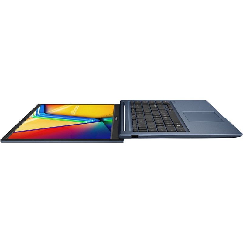Laptop ASUS 15.6'' Vivobook 15 X1504VA, FHD, Procesor Intel® Core™ i5-1335U (12M Cache, up to 4.60 GHz), 10 cores, 24GB DDR4, 1 TB SSD, Intel Iris Xe, No OS, Quiet Blue
