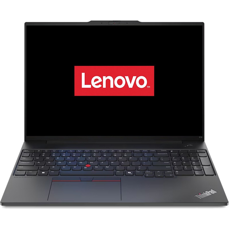Laptop Lenovo ThinkPad E16, Procesor Intel® Core™ Ultra 7 155H 24M Cache, up to 4.80 GHz, 16 nuclee, 16" WUXGA, 32GB DDR5, 1500GB SSD, Intel Arc Graphics, Negru