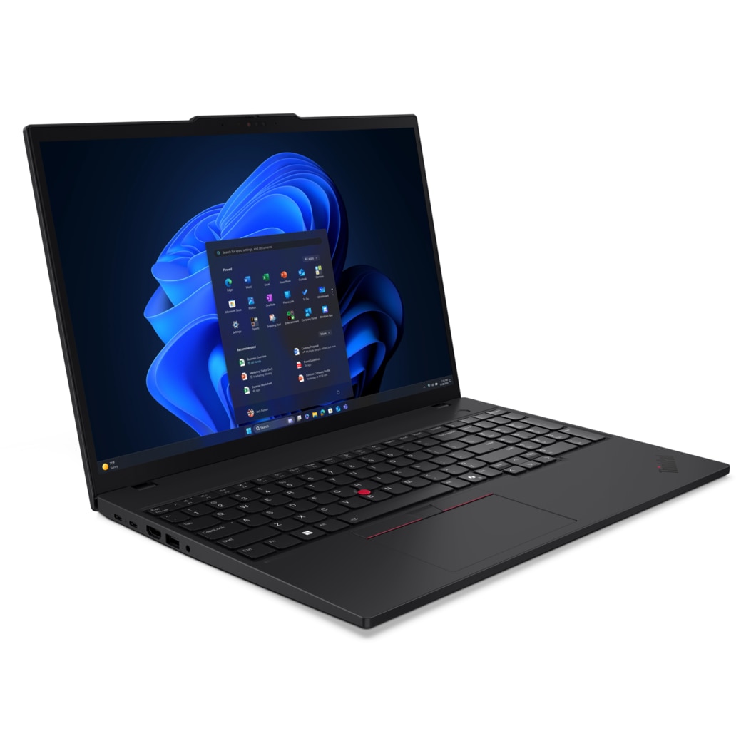 Laptop Lenovo ThinkPad T16 G4 WUXGA 16 inch Intel Core Ultra 7 255U 16GB 512GB SSD Windows 11 Pro Black