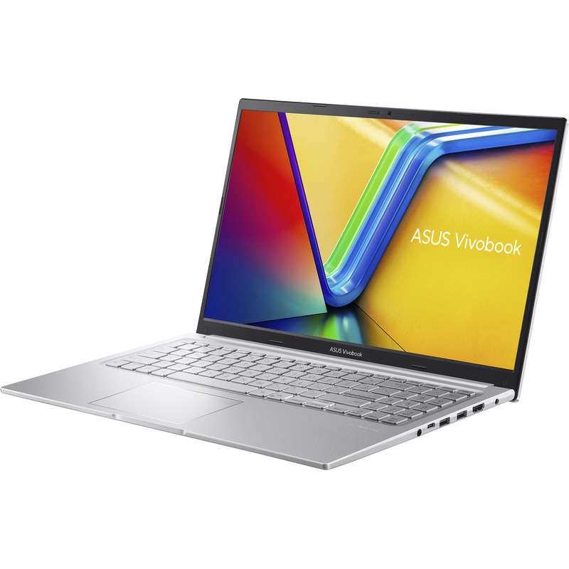 Laptop ASUS Vivobook 15 M1502YA cu procesor AMD Ryzen™ 7 7730U pana la 4.5GHz, 15.6'', Full HD, IPS, 16GB DDR4, 256GB SSD, AMD Radeon™ Graphics, No OS, Cool Silver