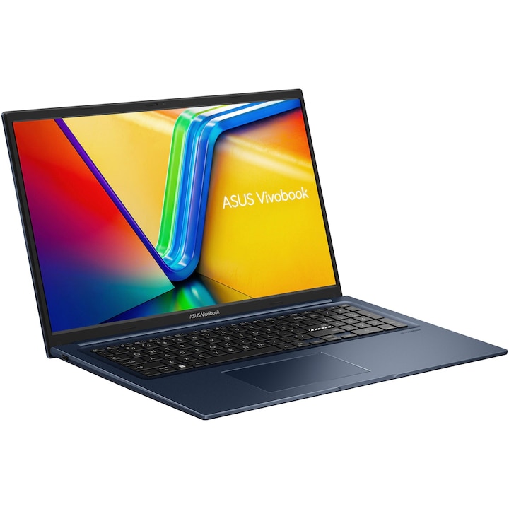 Laptop ASUS Vivobook 15 X1504VA cu procesor Intel® Core™ 5 120U pana la 5.0GHz, 15.6'', Full HD, IPS, 16 GB DDR4 RAM, 1 TB SSD, Intel® Graphics, Windows 11 Pro, Quiet Blue