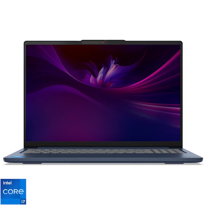 Laptop Lenovo IdeaPad Slim 3 16IRH10 cu procesor Intel® Core™ i7-13620H pana la 4.9GHz, 16" WUXGA, IPS, 12GB DDR5, 512GB + 512GB SSD SSD, Intel® UHD Graphics, No OS, Cosmic Blue, Aluminiu