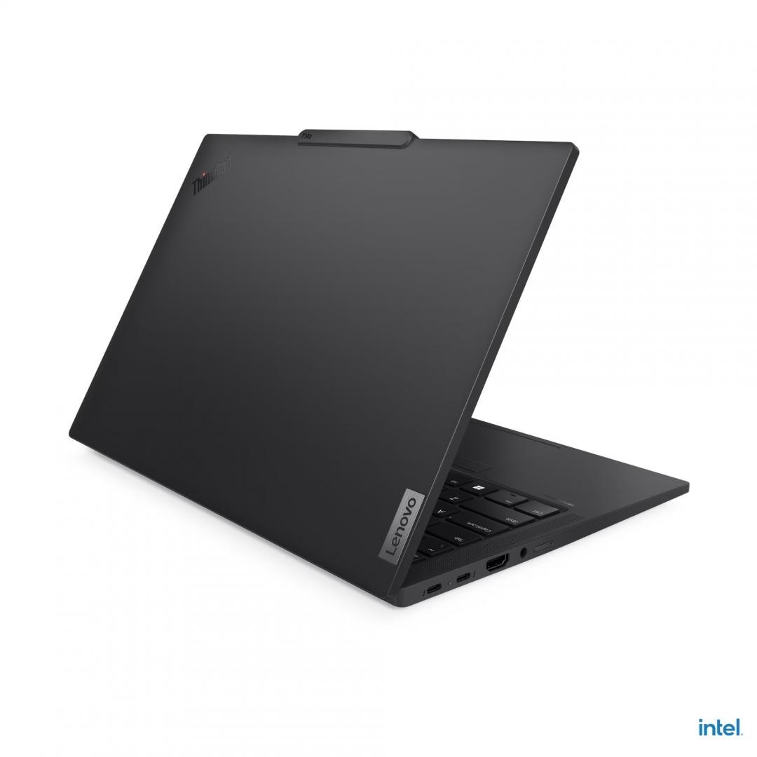 Laptop Lenovo ThinkPad T14s Gen 6 (Intel); 14" WUXGA (1920x1200) IPS 400nits Anti-glare, 45% NTSC, 60Hz, DBEF5, Touch; Intel® Core Ultra 7 258V, 8C (4P + 4LPE) / 8T, Max Turbo up to 4.8GHz, 12MB; Video Integrated Intel® Arc™ Graphics 140V; RAM 1x 32GB