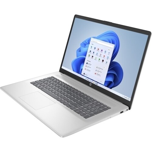 Laptop HP 17.3” Full HD - Intel Core i5 1334U, 16GB RAM, 512GB SSD, Intel Iris Xᵉ Graphics, Windows 11 Home - Silver DDR4