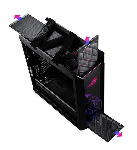 Carcasa ASUS ROG Strix Helios GX601, Middle Tower, Tempered Glass (Negru)