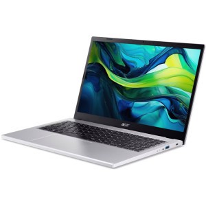 Laptop Acer 15.6'' Aspire Go 15 AG15-71P, FHD IPS, Procesor Intel® Core™ i5-13420H (12M Cache, up to 4.60 GHz), 16GB DDR5, 1TB SSD, Intel UHD, No OS, Pure Silver