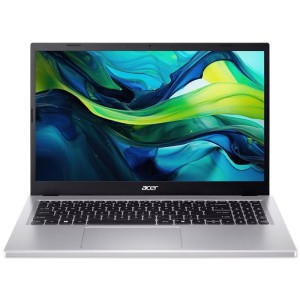 Laptop Acer 15.6'' Aspire Go 15 AG15-71P, FHD IPS, Procesor Intel® Core™ i5-13420H (12M Cache, up to 4.60 GHz), 16GB DDR5, 1TB SSD, Intel UHD, No OS, Pure Silver