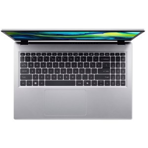 Laptop Acer 15.6'' Aspire Go 15 AG15-71P, FHD IPS, Procesor Intel® Core™ i5-13420H (12M Cache, up to 4.60 GHz), 16GB DDR5, 1TB SSD, Intel UHD, No OS, Pure Silver