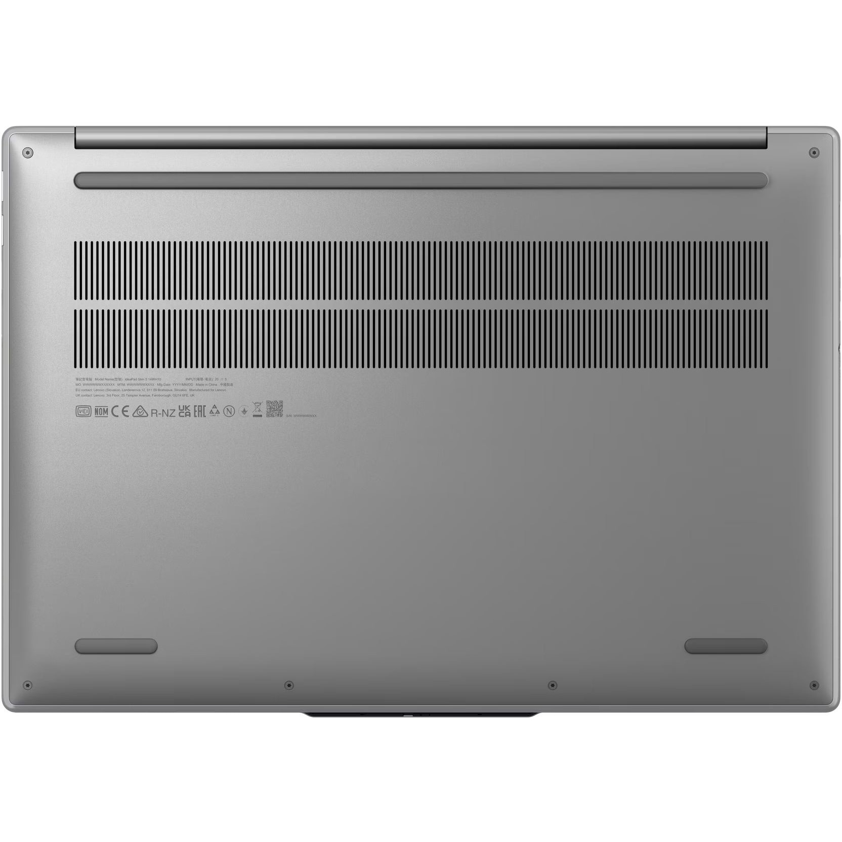 Laptop Lenovo IdeaPad Slim 5 16IRH10, 83HS003HBM, 16", Intel Core i5-13420H (8 nuclee), Grafica Intel Iris Xe, 32GB 5600MHz (2x16GB) DDR5, Gri