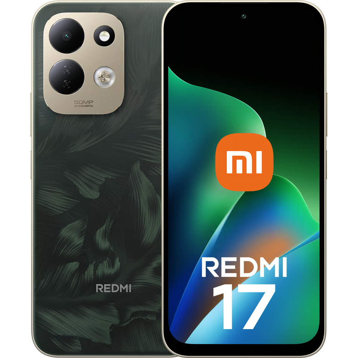 Telefon mobil Xiaomi Redmi 17, Dual SIM, 4GB RAM, 256GB, Green