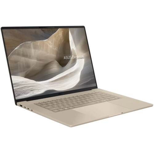 Laptop ASUS Zenbook A16 WUXGA 16 inch Snapdragon X X1-26-100 16GB 512GB SSD Windows 11 Home Zabriskie Beige