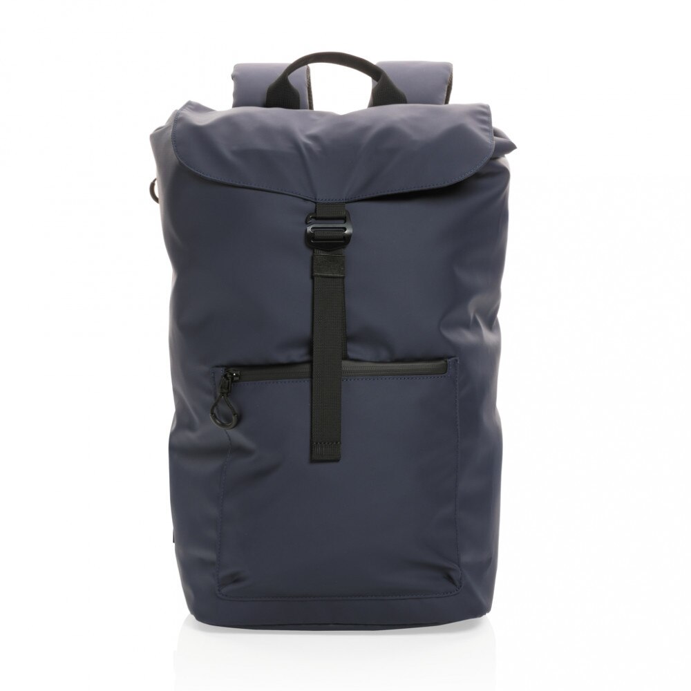 Rucsac laptop rezistent la apa, Everestus, 22FEB0410, 32x14x47 cm, 15.6 inch, Poliester, Albastru, saculet inclus