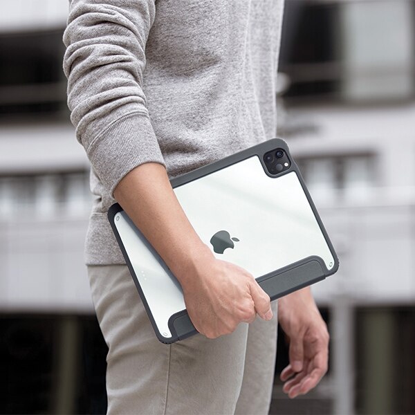 Husa UNIQ Moven compatibila cu iPad Pro 11 inch 2024, Gri