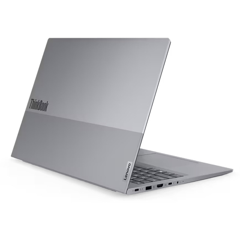 Laptop Lenovo ThinkBook 16 G7 IML cu procesor Intel® Core™ Ultra 7 155H pana la 4.8GHz, 16 nuclee, 16" WUXGA, IPS, 40 GB DDR5, 1 .5 TB SSD, Intel® Arc™ Graphics, No OS, Arctic Grey