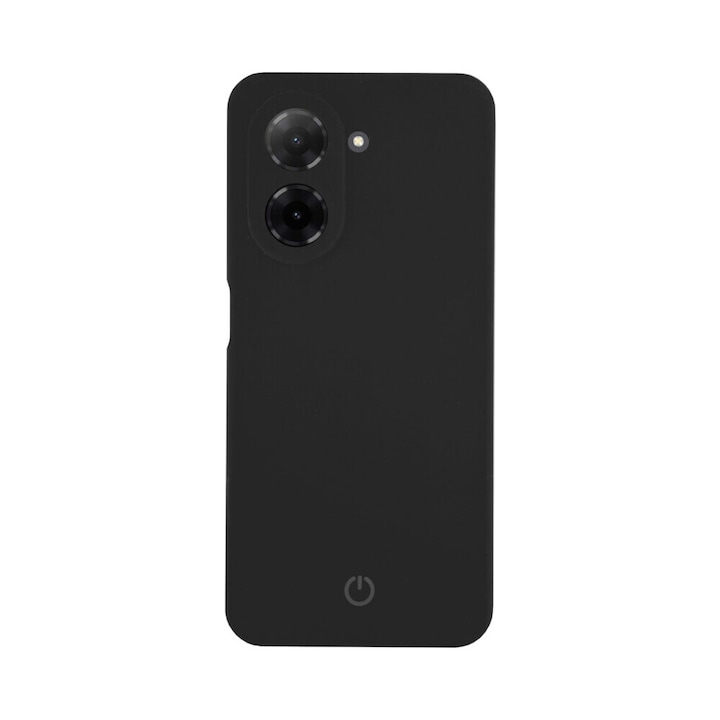 Husa de protectie CENTO Rio compatibila cu Xiaomi Redmi A5 Negru Silicon Premium Mat, Slim, Anti zgarieturi, Anti soc, cu margini ridicate pentru protectia ecranului si a camerei