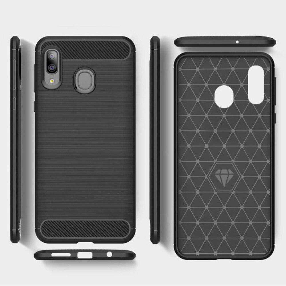 Husa pentru telefon, Techsuit, Compatibil cu Samsung Galaxy A20e, Black