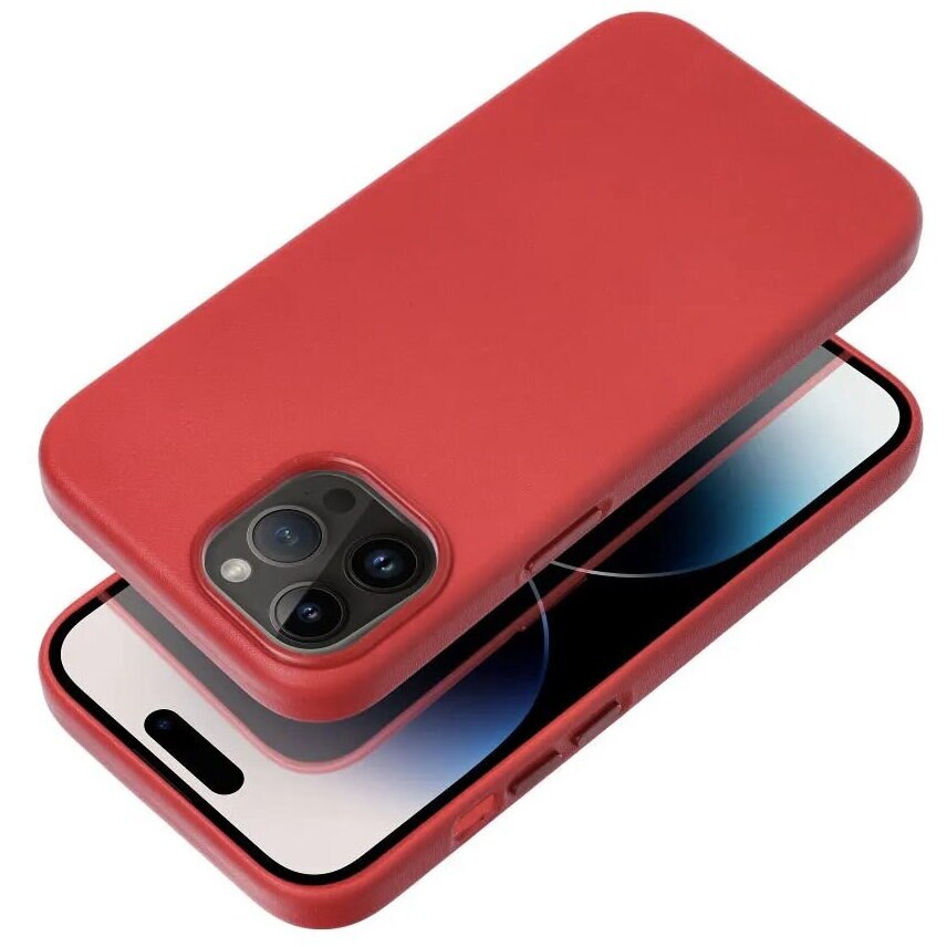Husa din silicon Mag Cover compatibila cu MagSafe pentru iPHONE 15 Pro Max, albastra