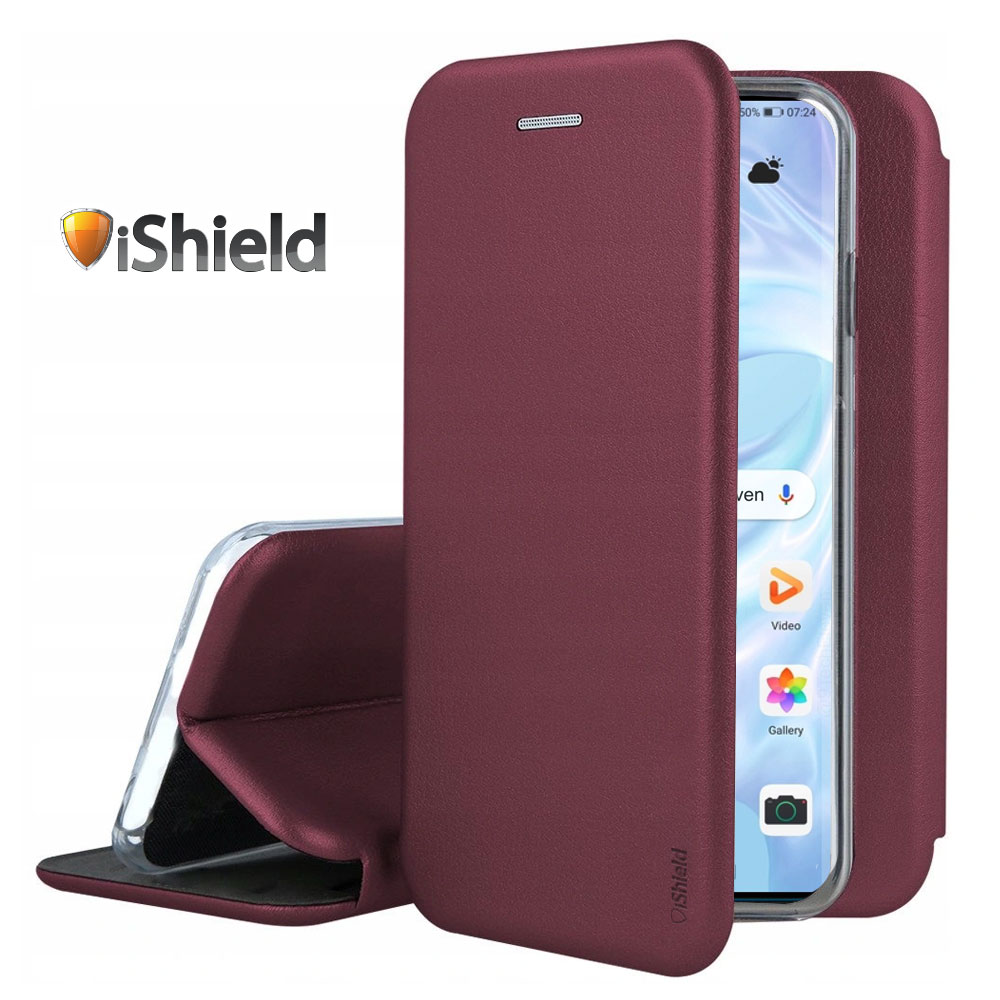 Husa flip Samsung A71 - carte cu magnet integrat, buzunar interior, piele eco, iShiled - Visinie