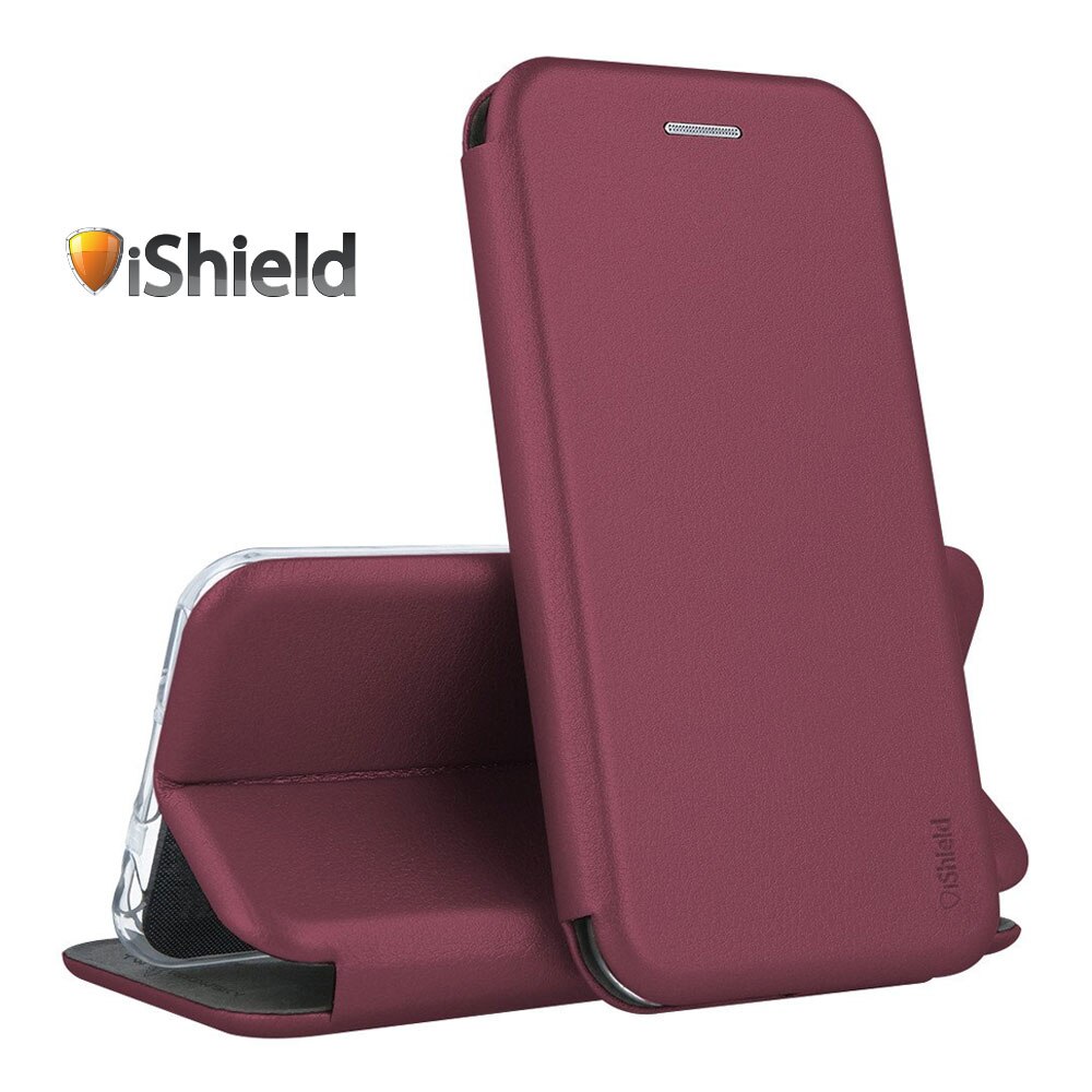 Husa flip Samsung A71 - carte cu magnet integrat, buzunar interior, piele eco, iShiled - Visinie