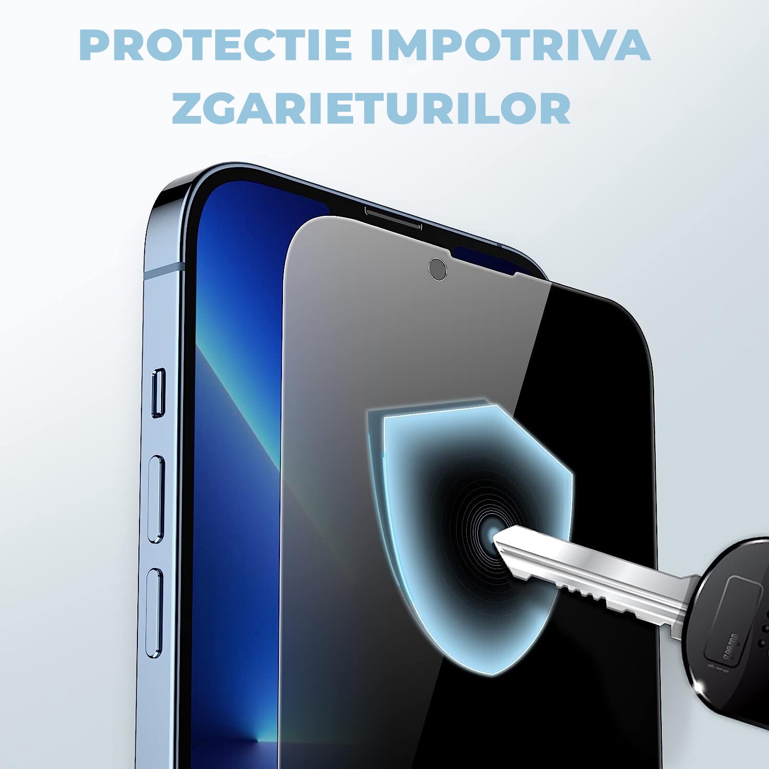 Folie Sticla Privacy Daden MaxProtection pentru iPhone 14 Plus, Full Cover, Protectie Profesionala, Ultra Rezistenta, Calitate Premium