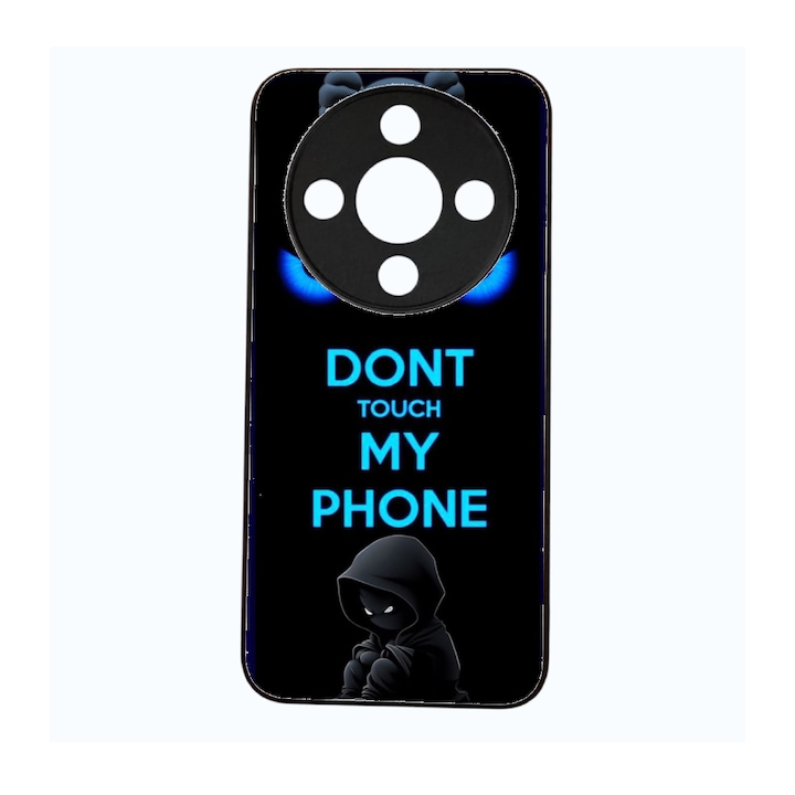 Husa compatibila cu Honor Magic 8 Lite, silicon TPU slim, model Phone, anti-soc, protectie camera si ecran