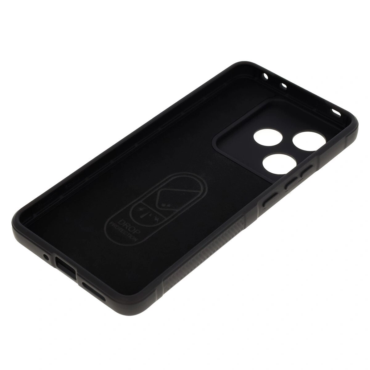 Husa Bizon Case Tur pentru Realme GT 7 / 7T, negru