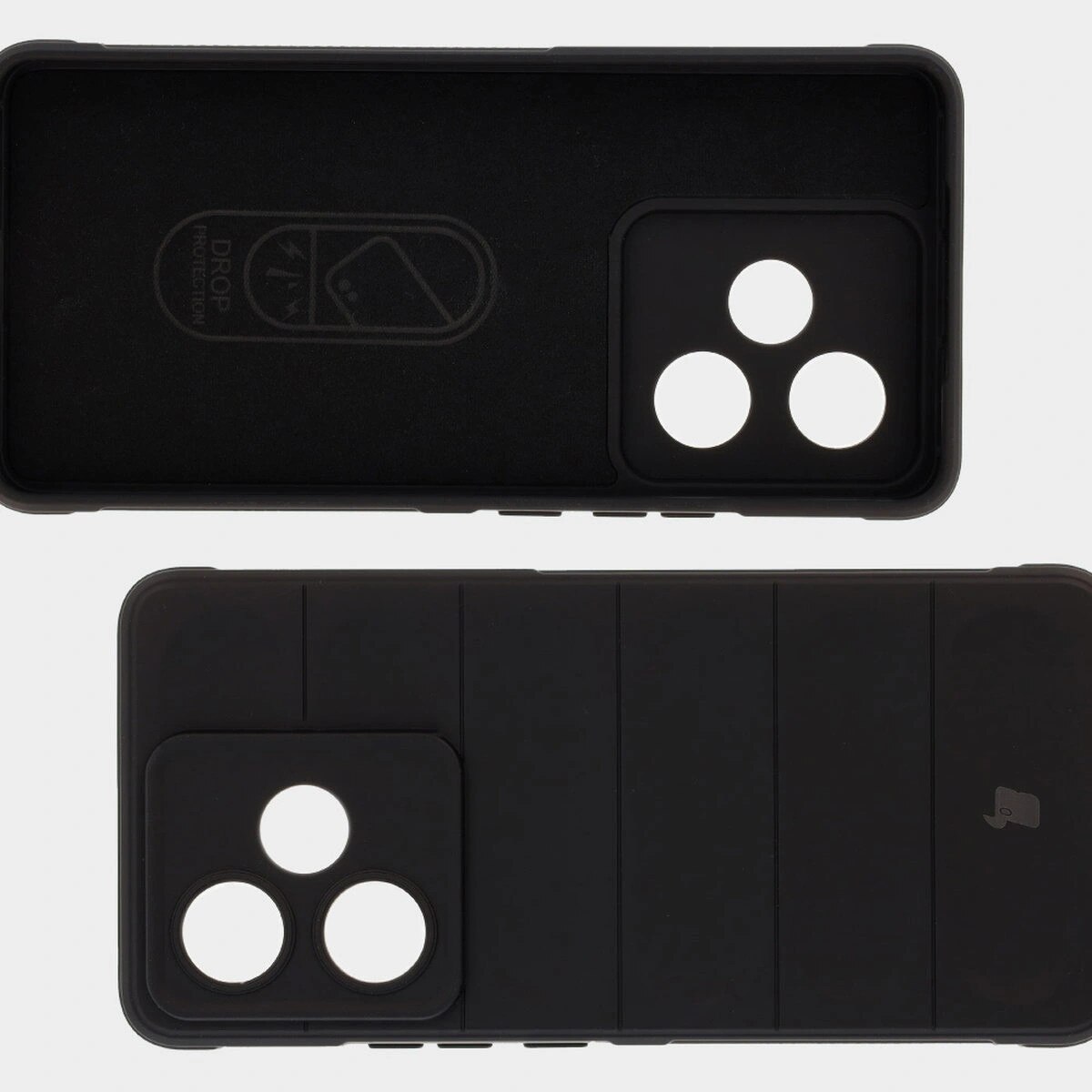 Husa Bizon Case Tur pentru Realme GT 7 / 7T, negru