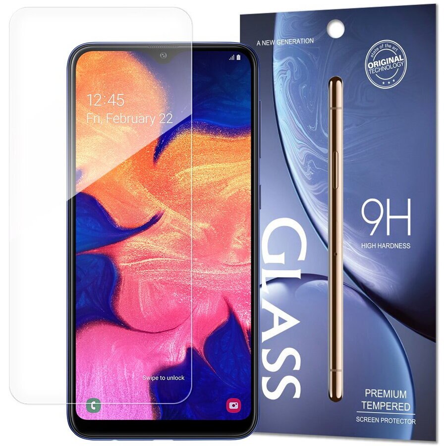 Tempered Glass 9H Screen Protector for Samsung Galaxy A10 (packaging – envelope)