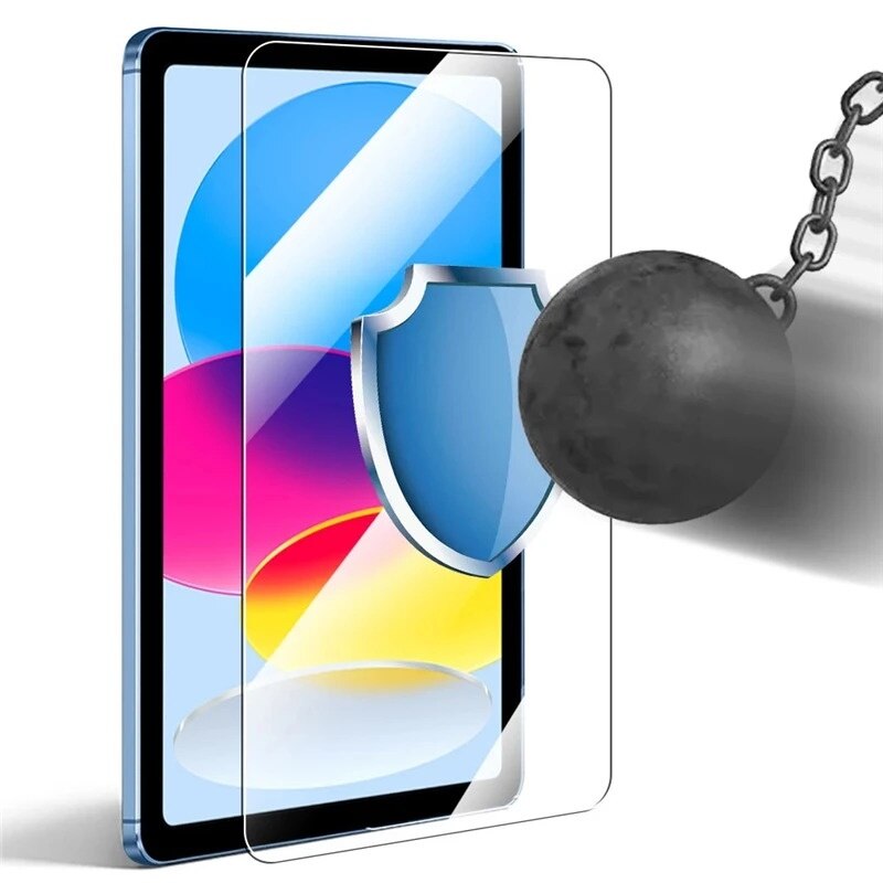 Folie sticla pentru iPad Air 11 (2024), Claritate si Protectie Maxima, 0.33mm, Strat Oleofobic Anti-Amprenta, SKDR 3D Tab Glass - Negru