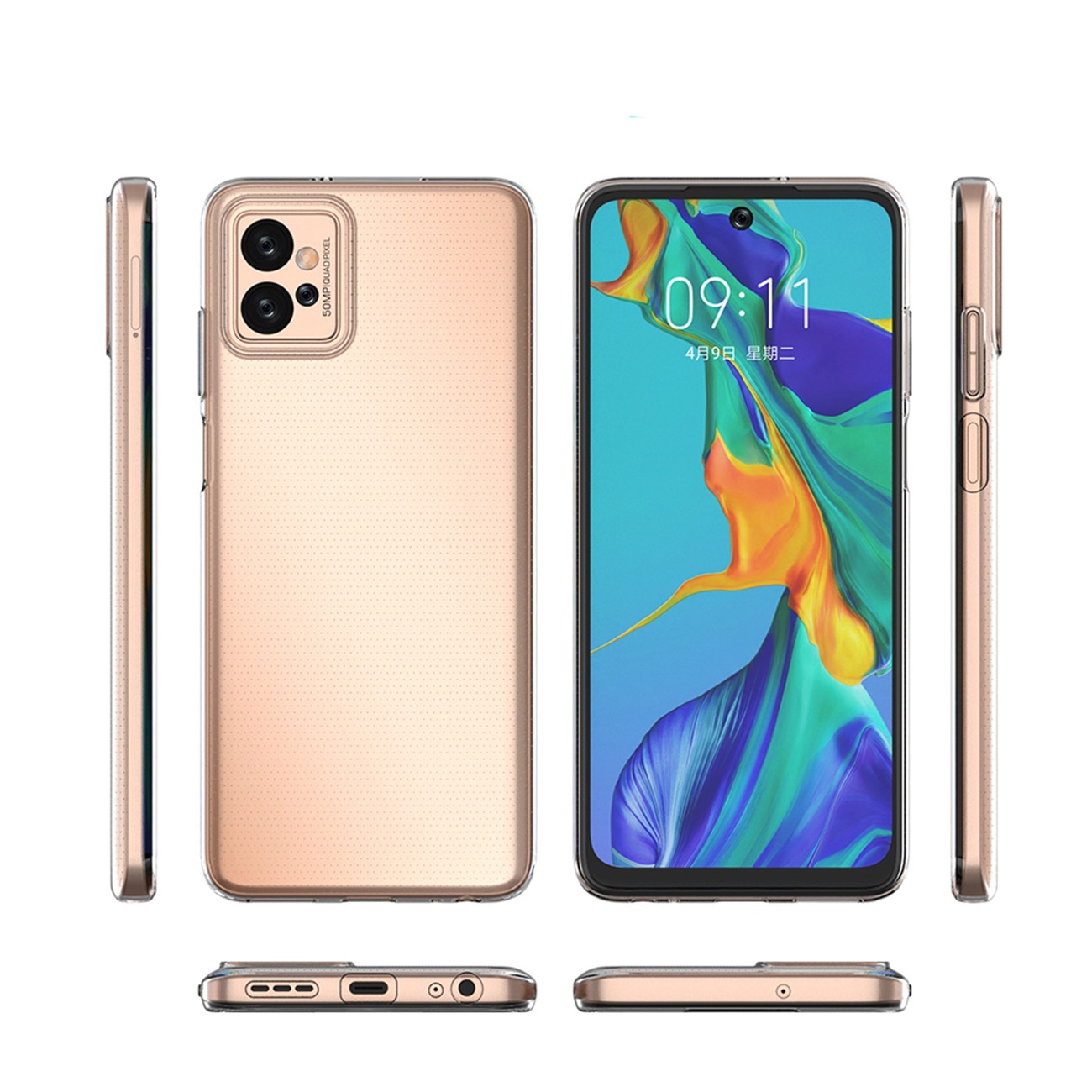 Husa pentru Motorola Moto G32 tpu transparenta