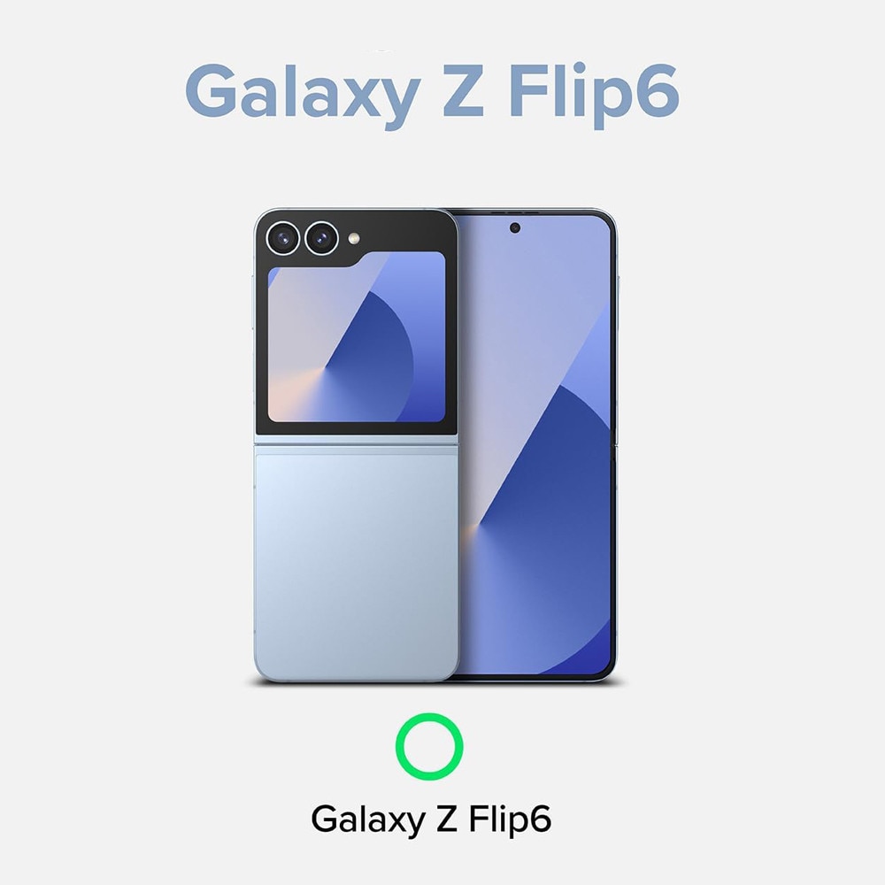 Husa telefon compatibila, GUIXUAN, Samsung Galaxy Z Flip 6, Policarbonat, MagSafe, Anti-zgarieturi, Transparent