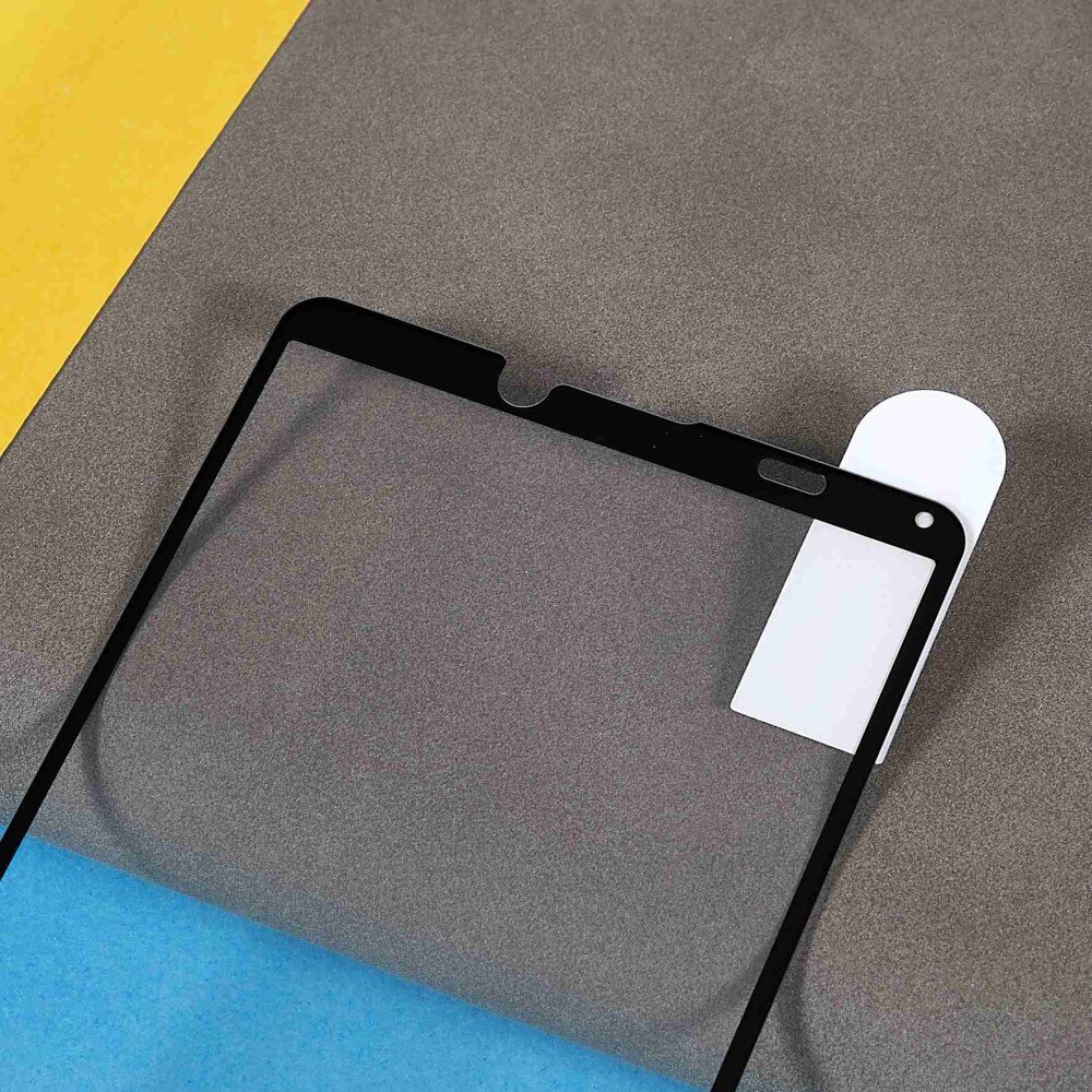 Sticla de protectie Full Glue pentru Sony Xperia 10 IV, 9H, 0,3mm, neagra, set complet