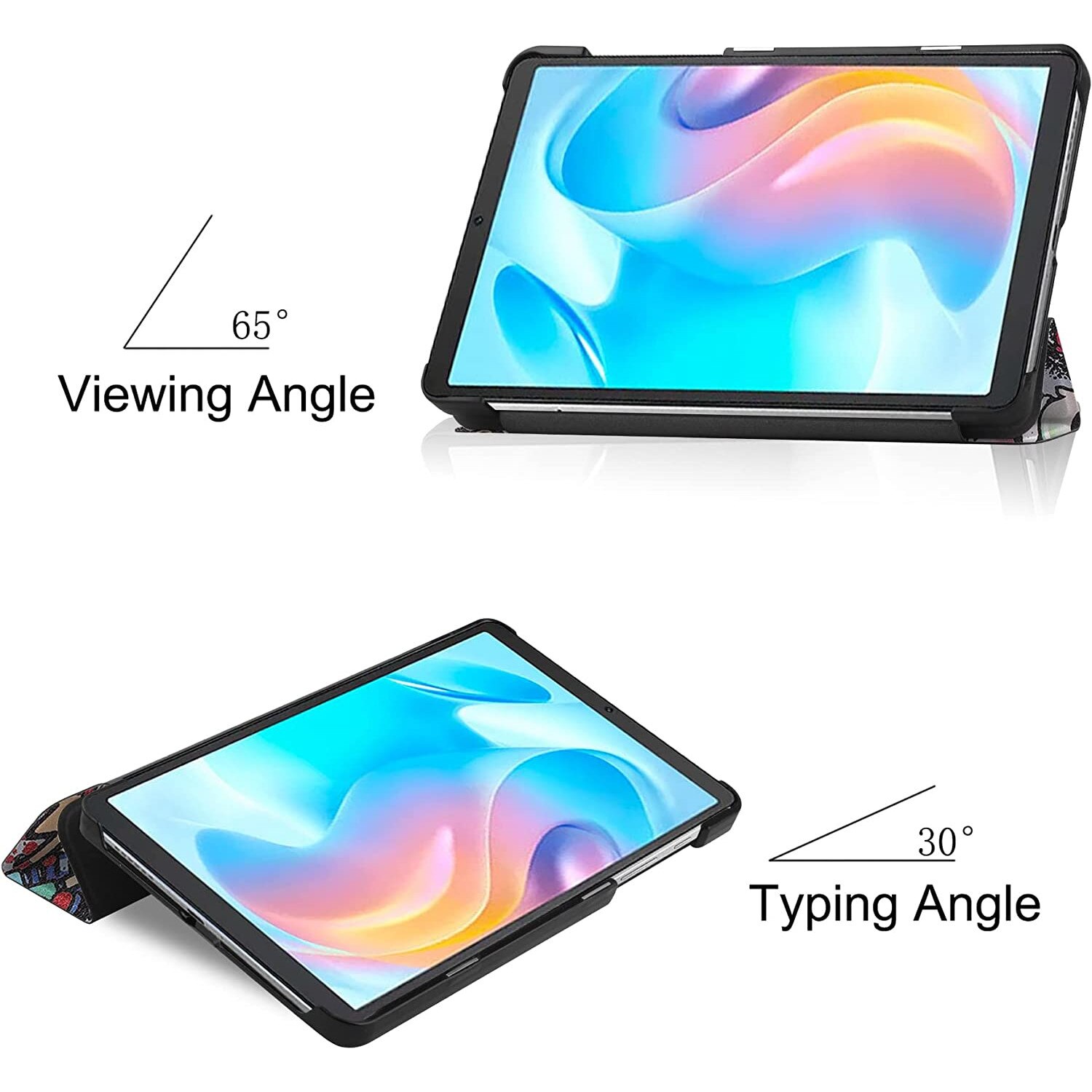 Husa premium Sigloo, pentru tableta Realme Pad Mini, 8.7 inch 2022, Model Good Night