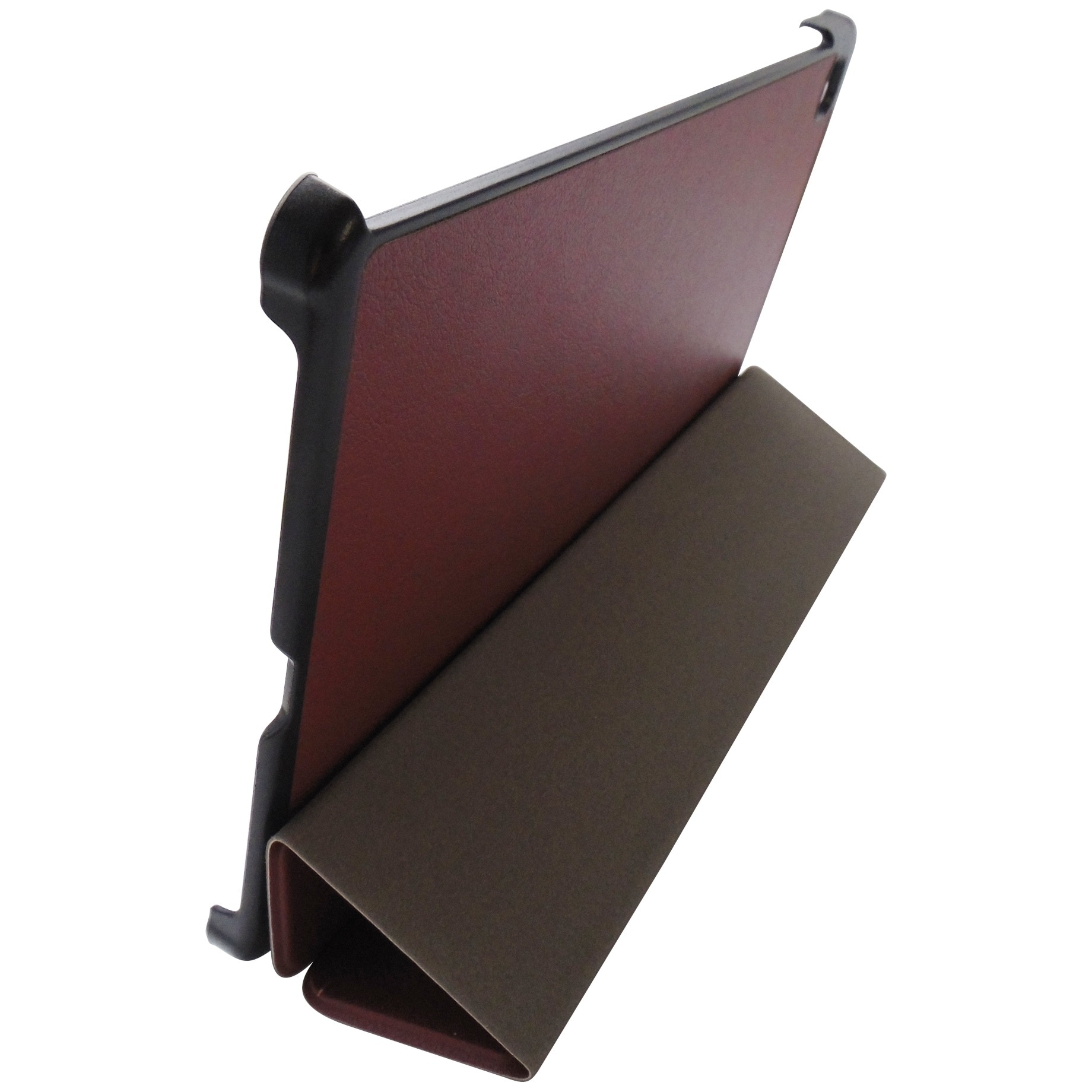 Husa tip carte rosu visiniu cu stand pentru Samsung Galaxy Tab S6 Lite Wi-Fi, S6 Lite LTE