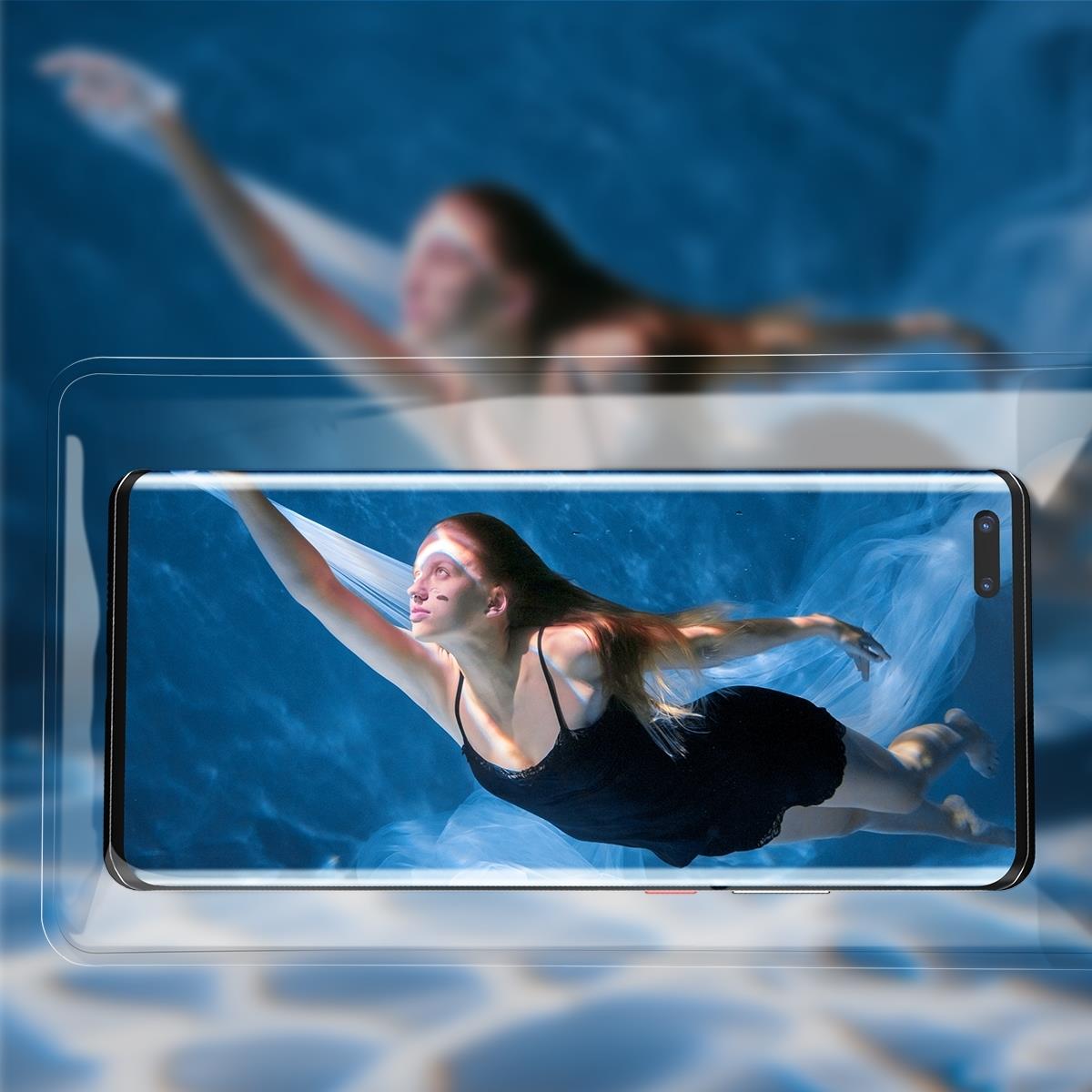 Husa waterproof universala Baseus Cylinder Slide, IPX8, Alb