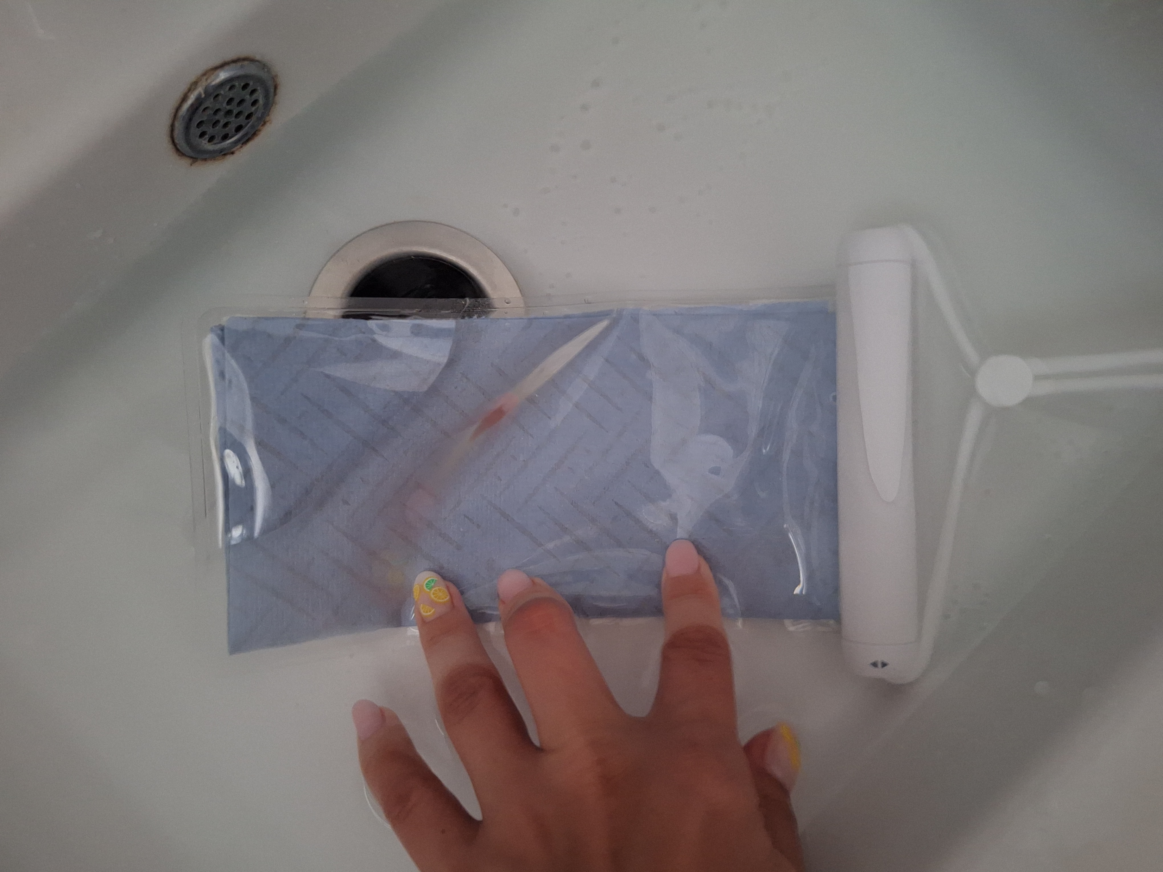 Husa waterproof universala Baseus Cylinder Slide, IPX8, Alb