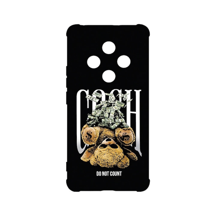 Husa pentru Xiaomi Redmi 14C, BestCase® Anti Shock 1.5MM, Teddy Bear Money, Rezistenta La Socuri, Protectie camera, ecran si colturi, AS 1460