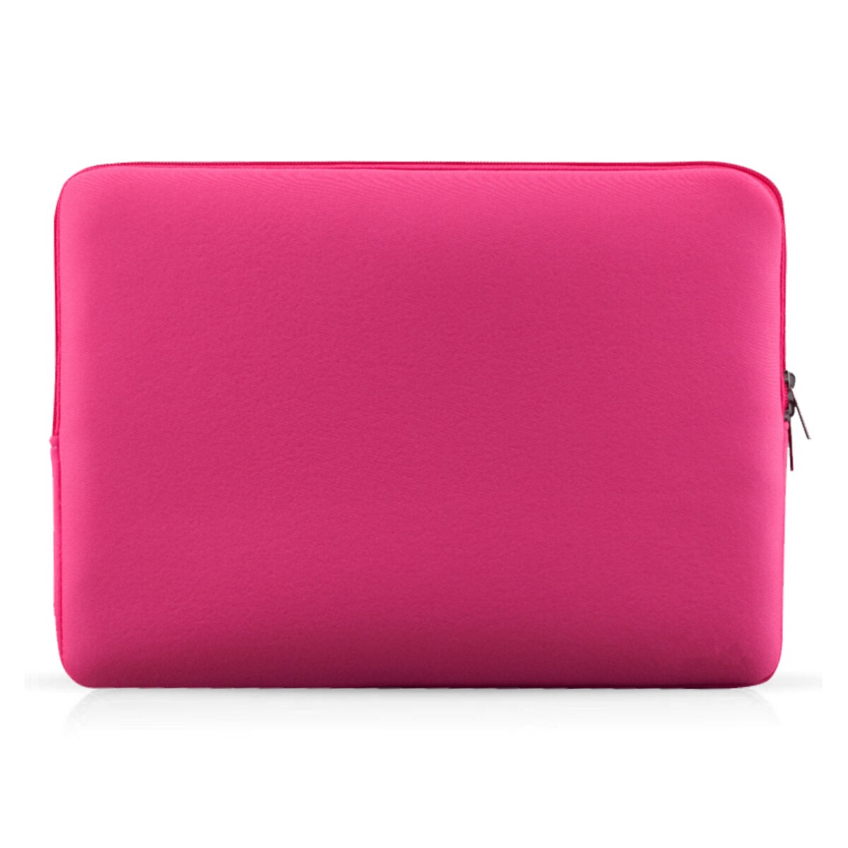 Geanta laptop Zeaicos, pentru MacBook, roz fluorescent, 11-12 inch