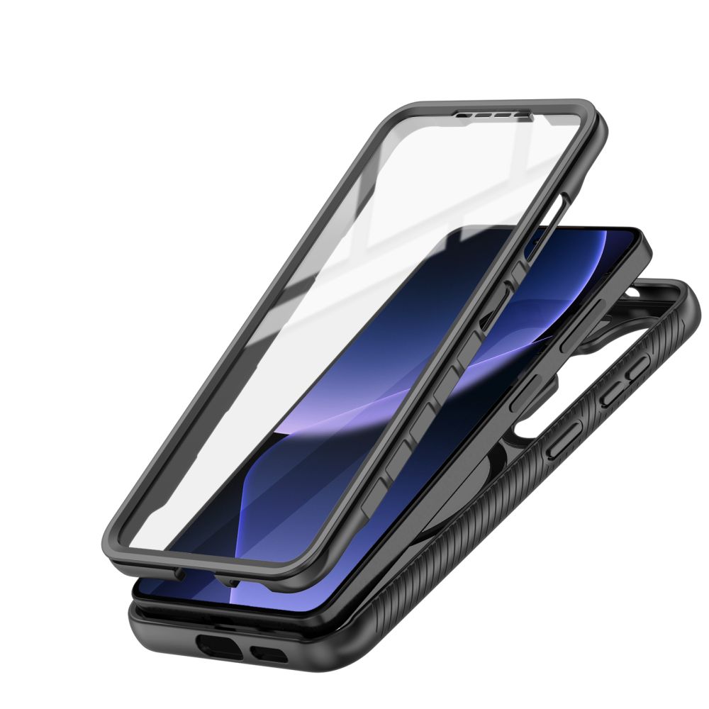 Carcasa 360 grade Tech-Protect Defense cu MagSafe compatibila cu Samsung Galaxy S26, Negru