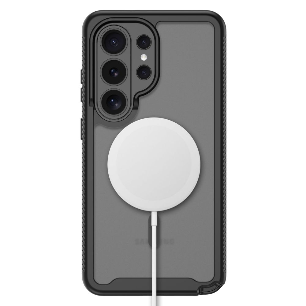 Carcasa 360 grade Tech-Protect Defense cu MagSafe compatibila cu Samsung Galaxy S26, Negru